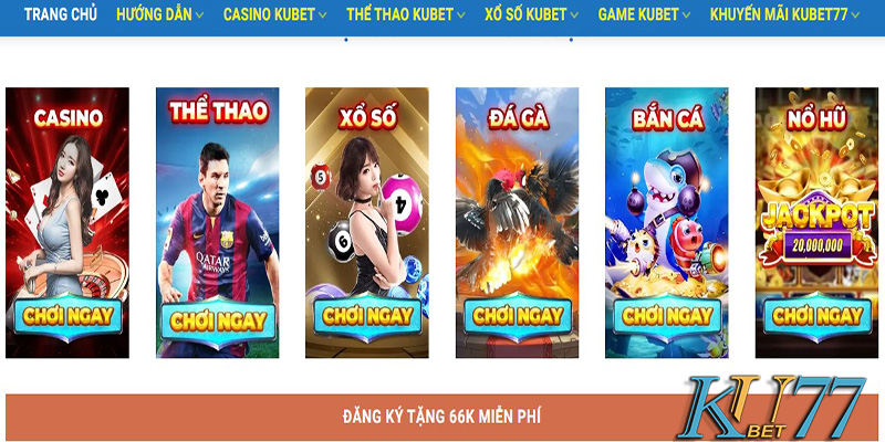 Top Nhà Cái Kubet77 - Uy Tín Hàng Đầu Hàng Triệu Người Chơi